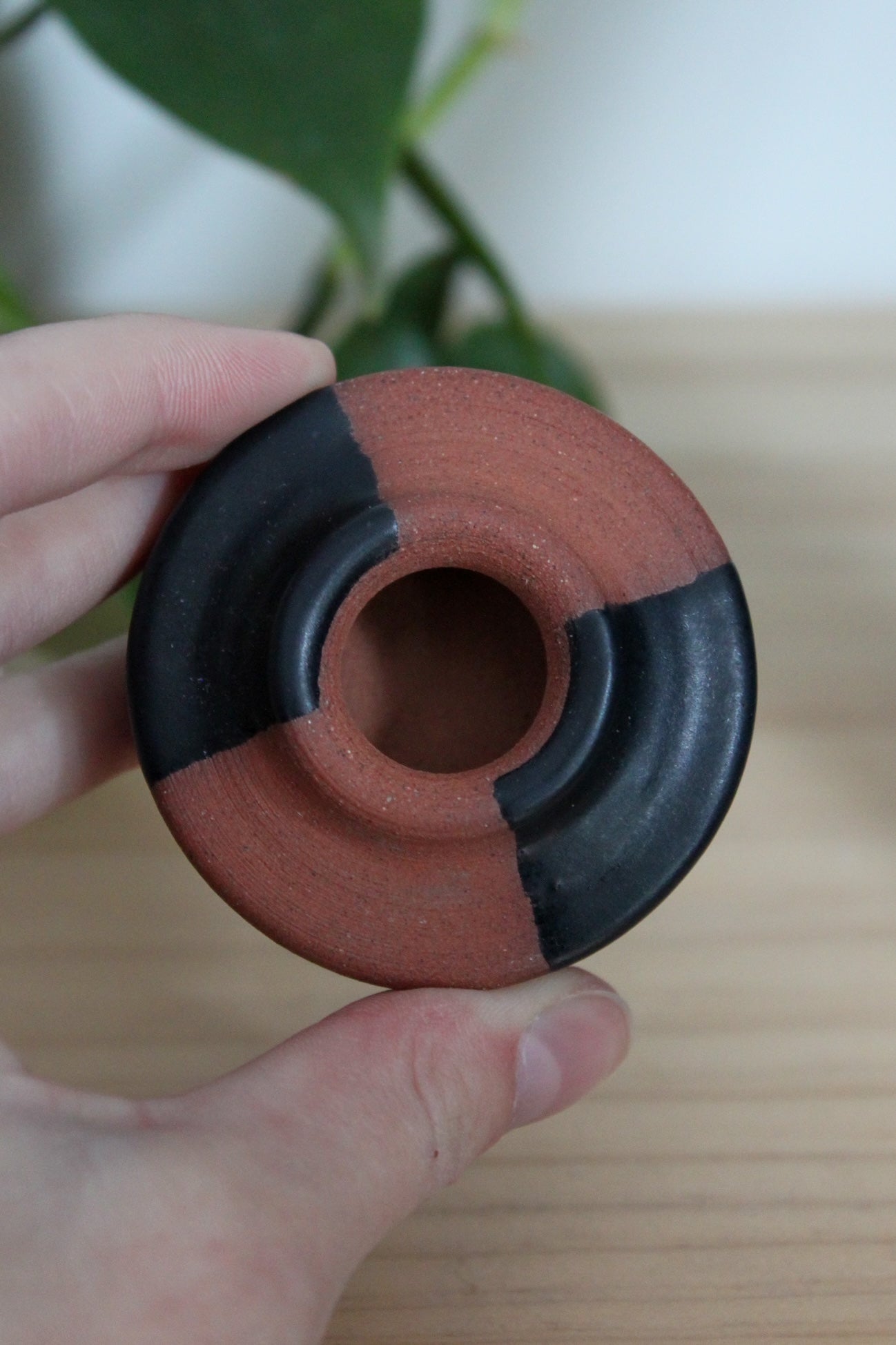 Mini Vessel | Terracotta x Black