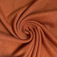 Bamboo Rib Knit 2 x 2 / Rust