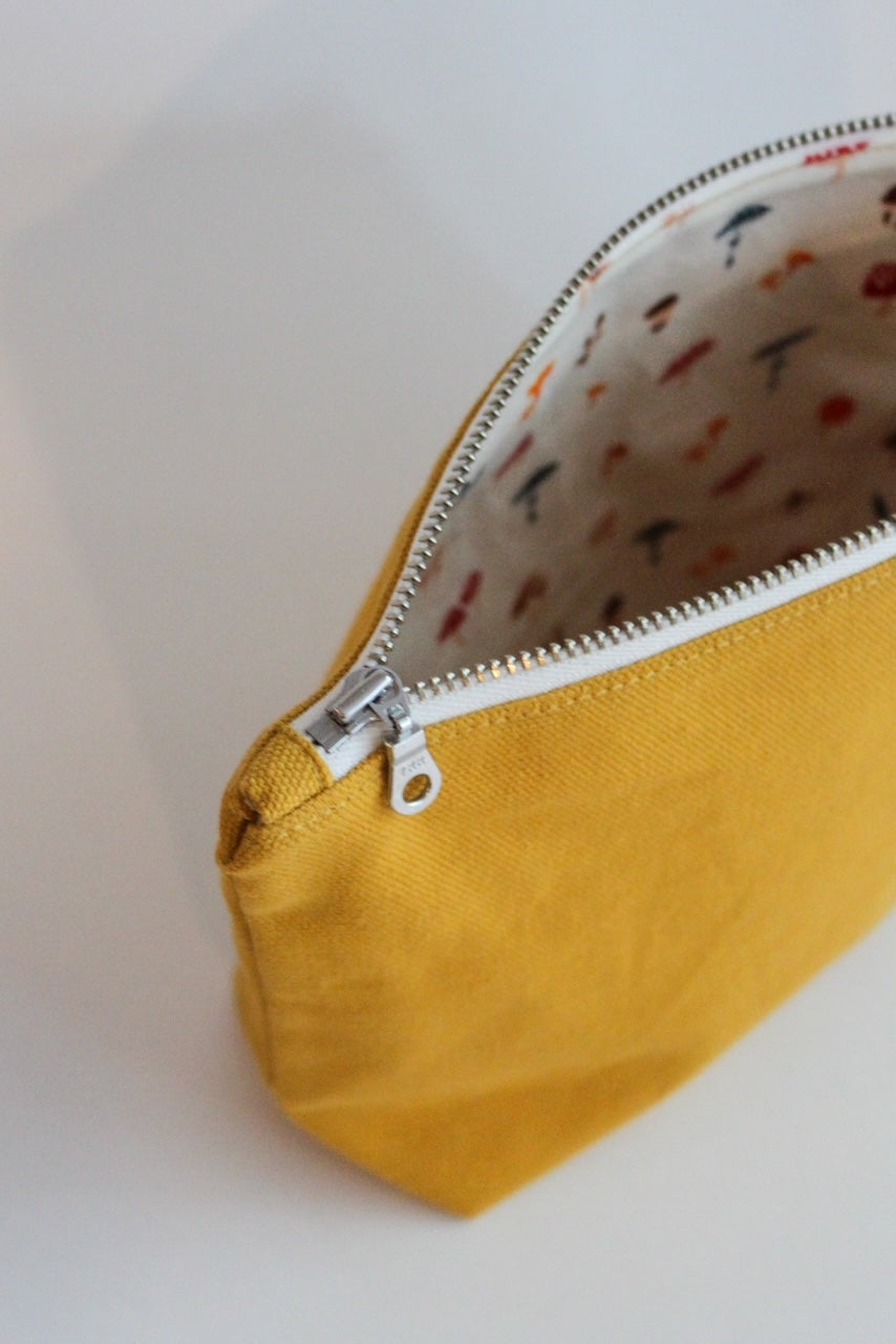 Zip Pouch | Ochre x Shroomies