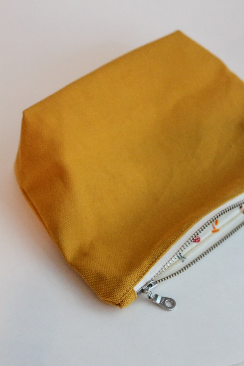Zip Pouch | Ochre x Shroomies